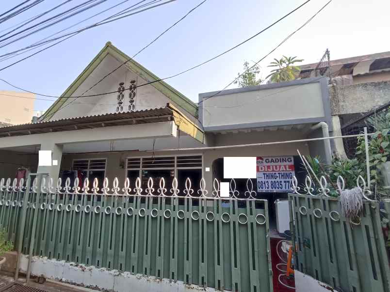 dijual rumah cawang kapling cipinang