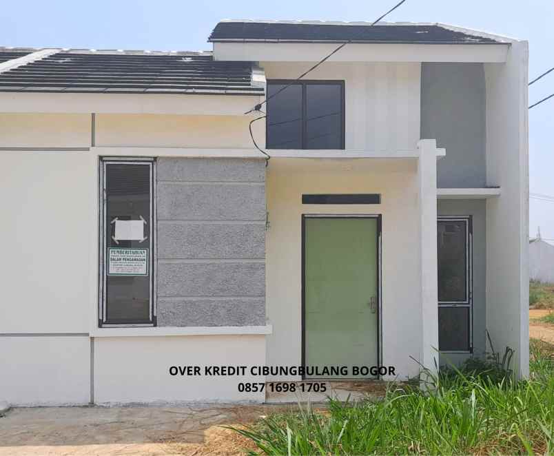 dijual rumah cibungbulang bogor