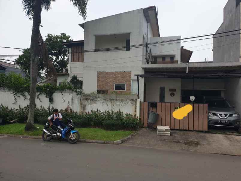 dijual rumah cikini bintaro jaya