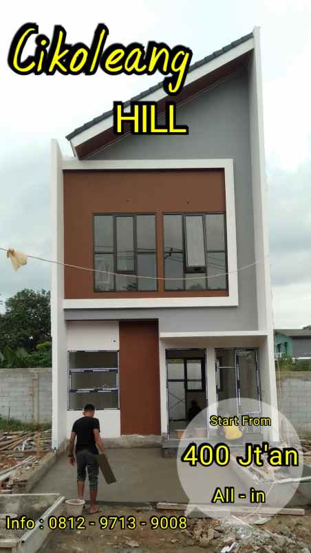 dijual rumah cikoleang hill sukamulya