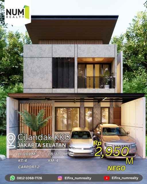 dijual rumah cilandak kko jakarta selatan