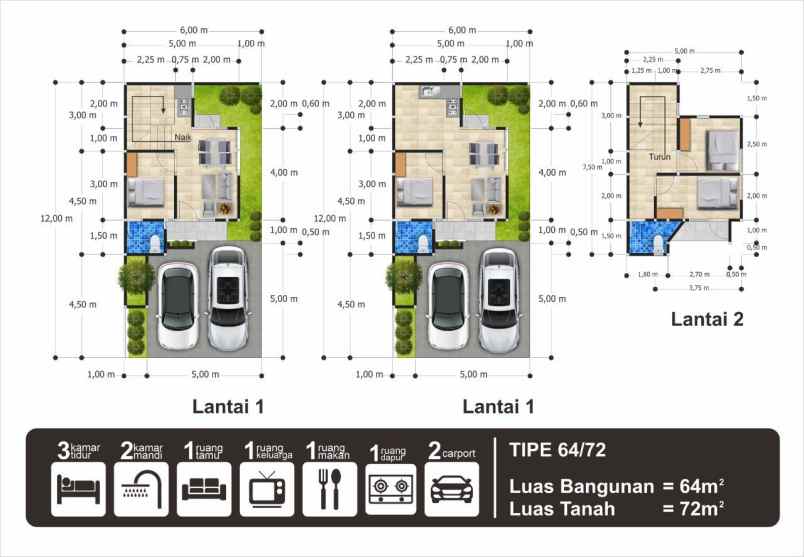 dijual rumah cileungsi mekarsari bogor