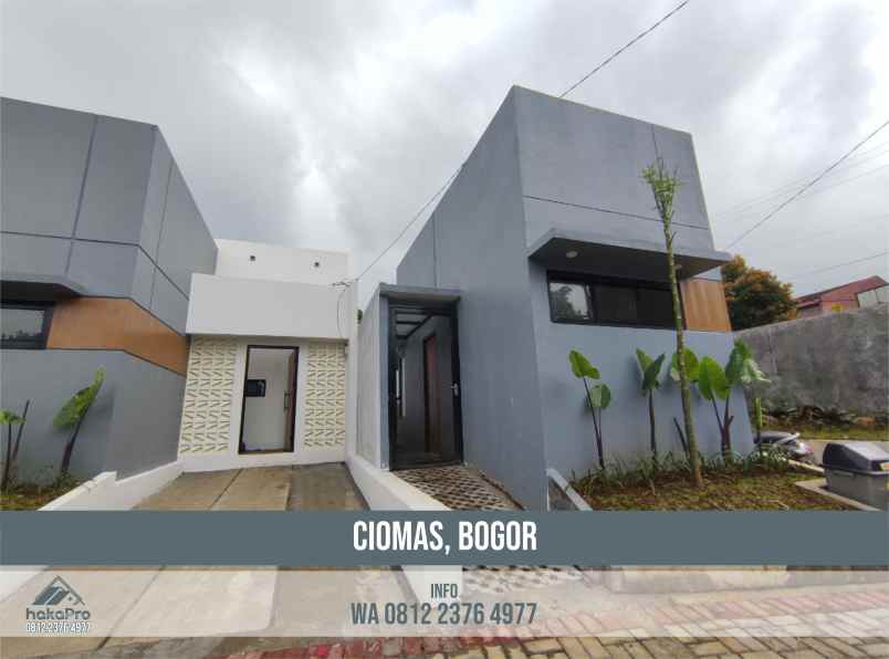 dijual rumah ciomas bogor