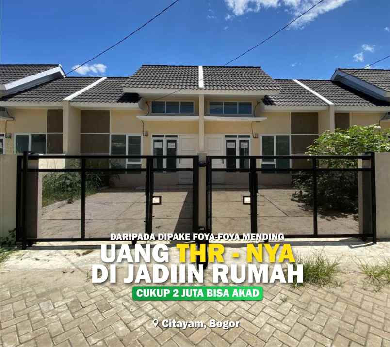 dijual rumah citayam bogor