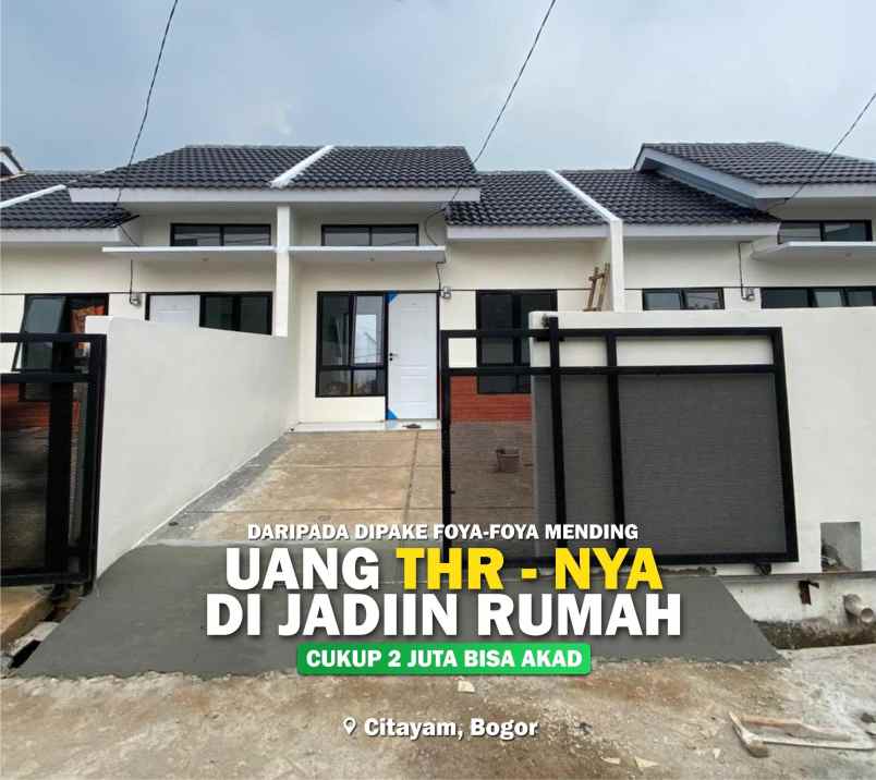 dijual rumah citayam bogor