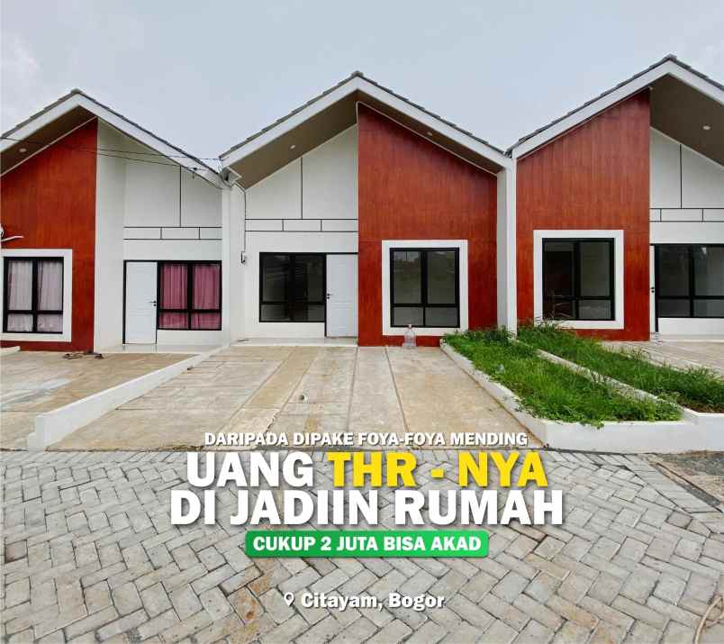 dijual rumah citayam bogor