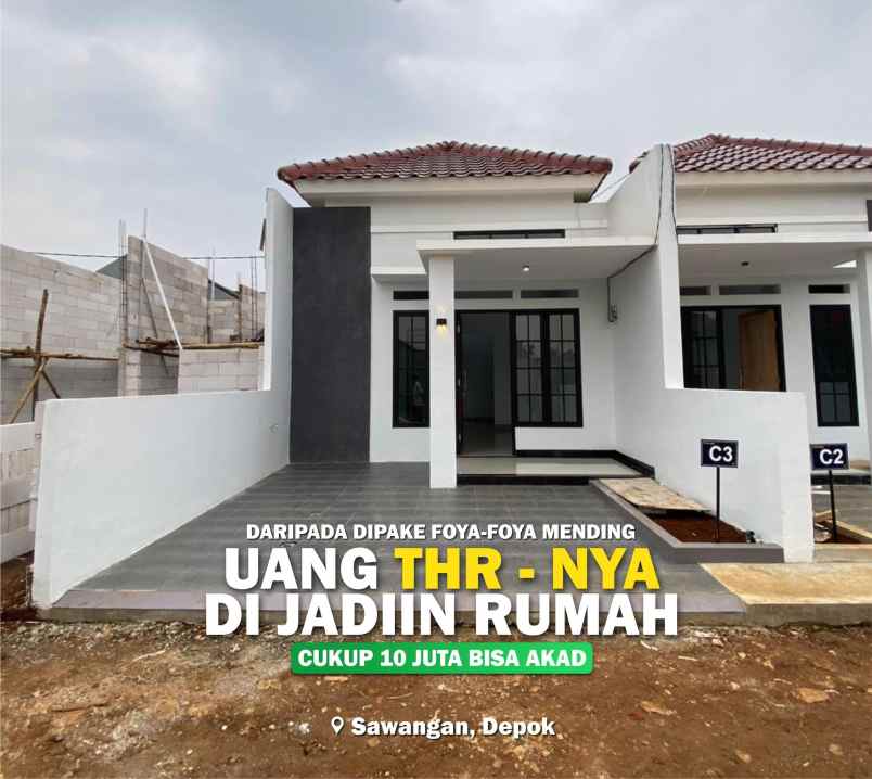 dijual rumah citayam bogor