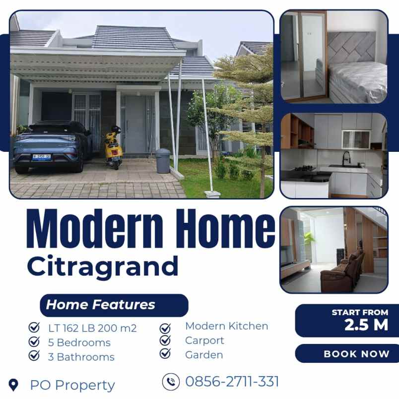 dijual rumah citra grand