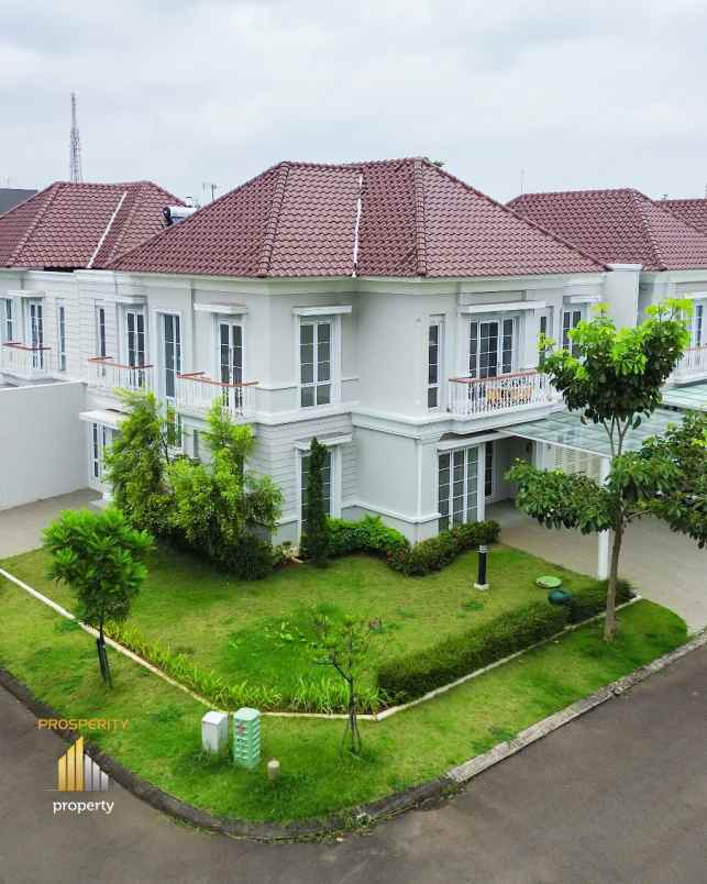 dijual rumah cluster menaggio paramount