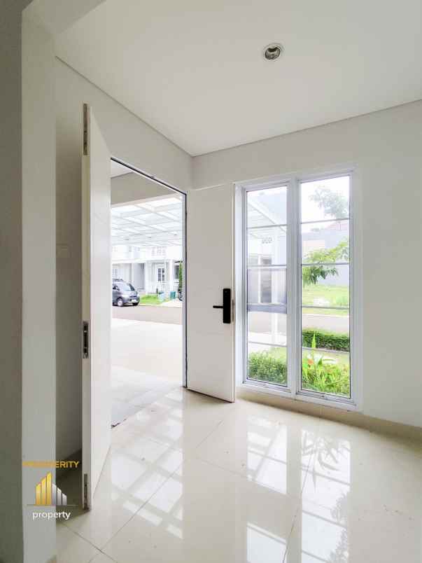 dijual rumah cluster menaggio paramount