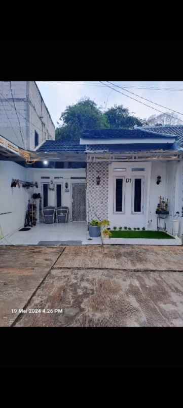 dijual rumah cluster two resident