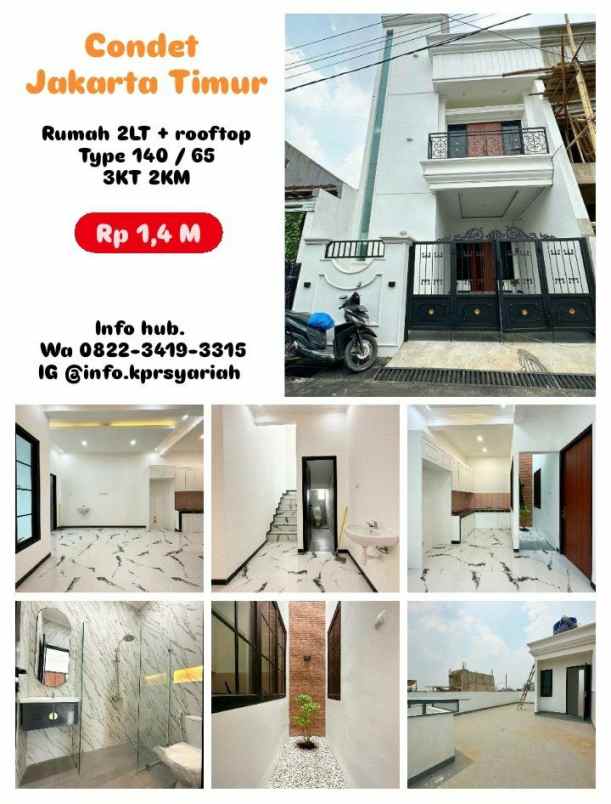 dijual rumah condet