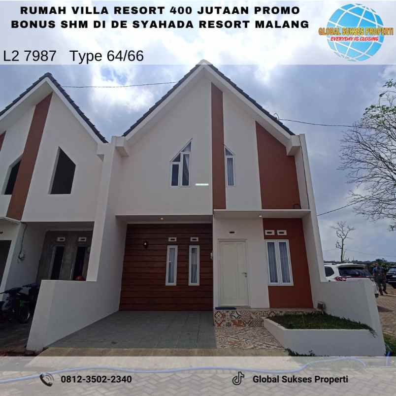 dijual rumah de syahada resort