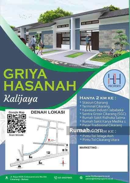 dijual rumah desa kalijaya jl pasar beras