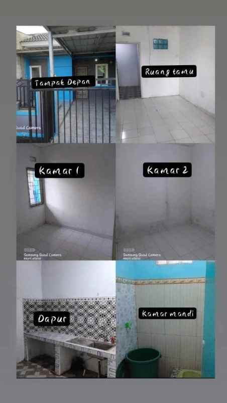 dijual rumah di perumahan de keraton kosambi