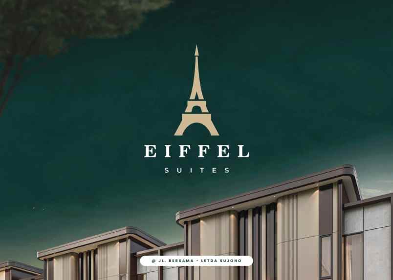 dijual rumah effiel suites jalan bersama