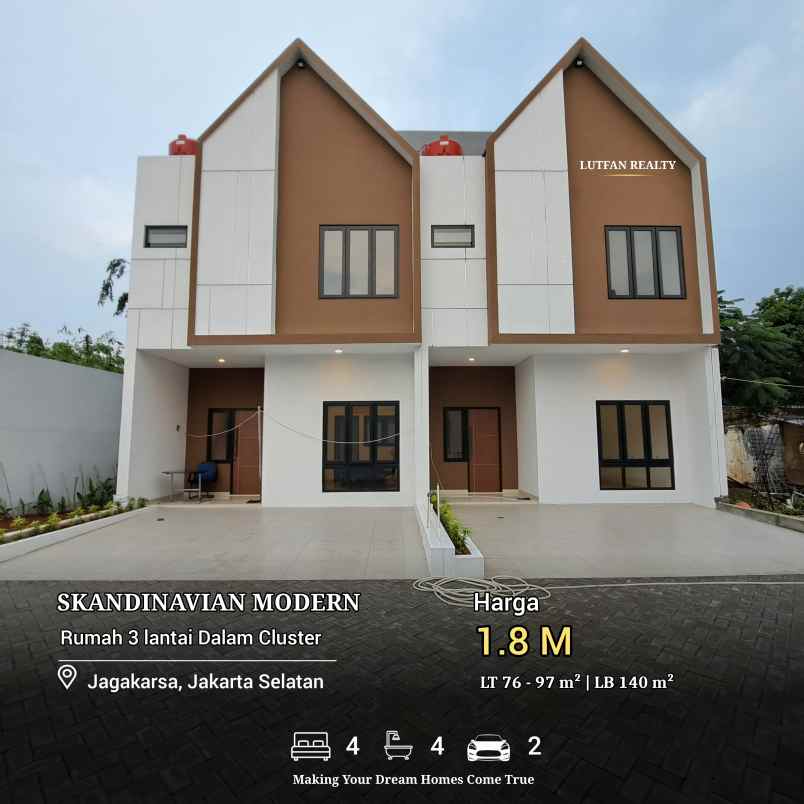 dijual rumah jagakarsa