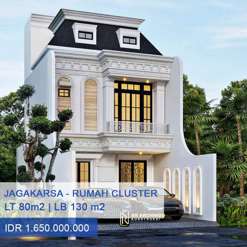 Rumah Cluster American Classic Kav B Dijual Di Jagakarsa Jaksel