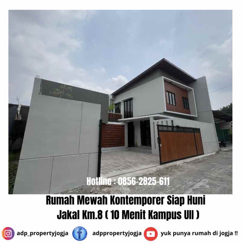 dijual rumah jakal km 8 10 menit uii ugm