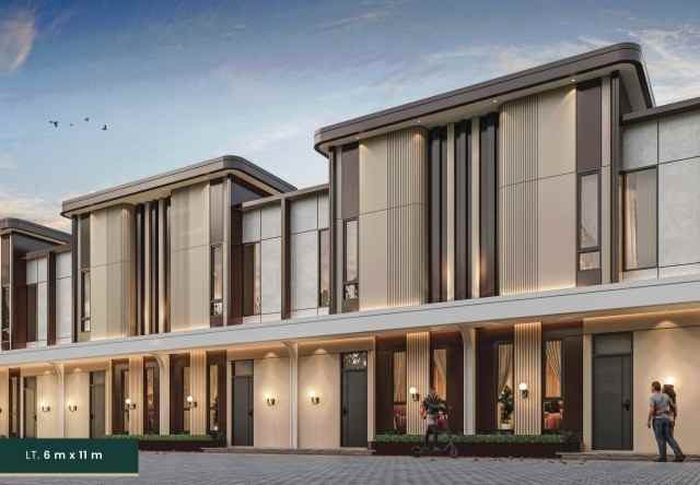 dijual rumah jalan bersama tol bandar