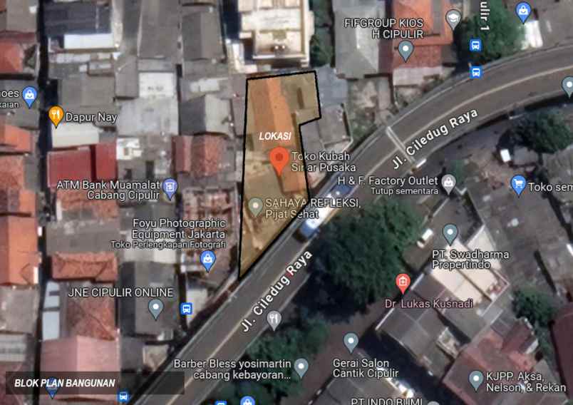 dijual rumah jalan ciledug raya rt 002