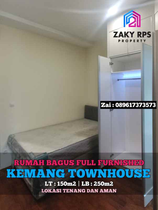 dijual rumah jalan kemang