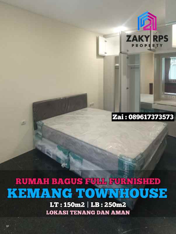 dijual rumah jalan kemang