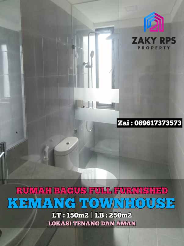 dijual rumah jalan kemang