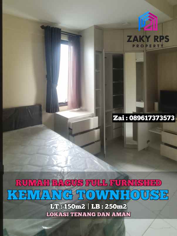 dijual rumah jalan kemang