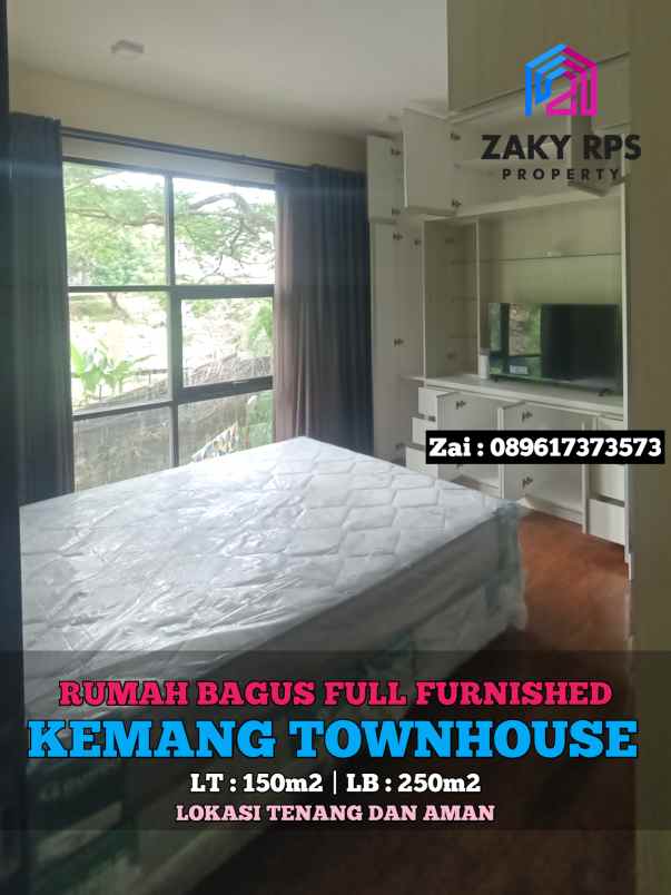 dijual rumah jalan kemang