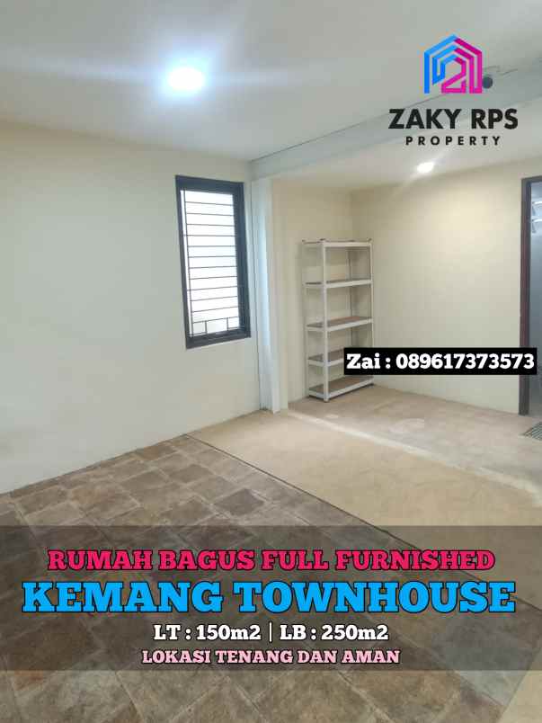 dijual rumah jalan kemang