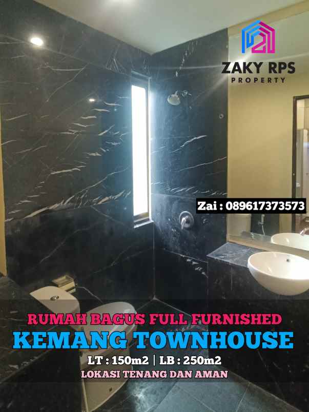 dijual rumah jalan kemang