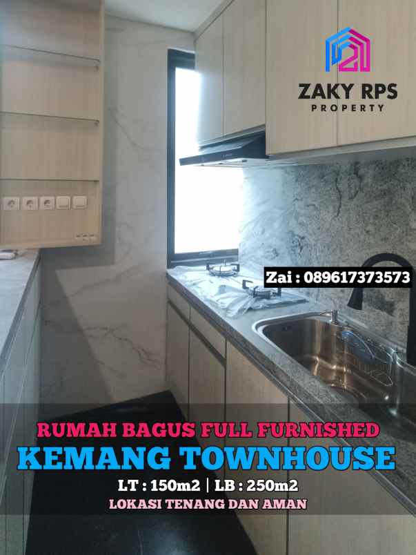 dijual rumah jalan kemang