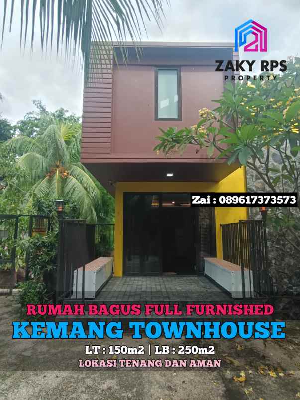 dijual rumah jalan kemang