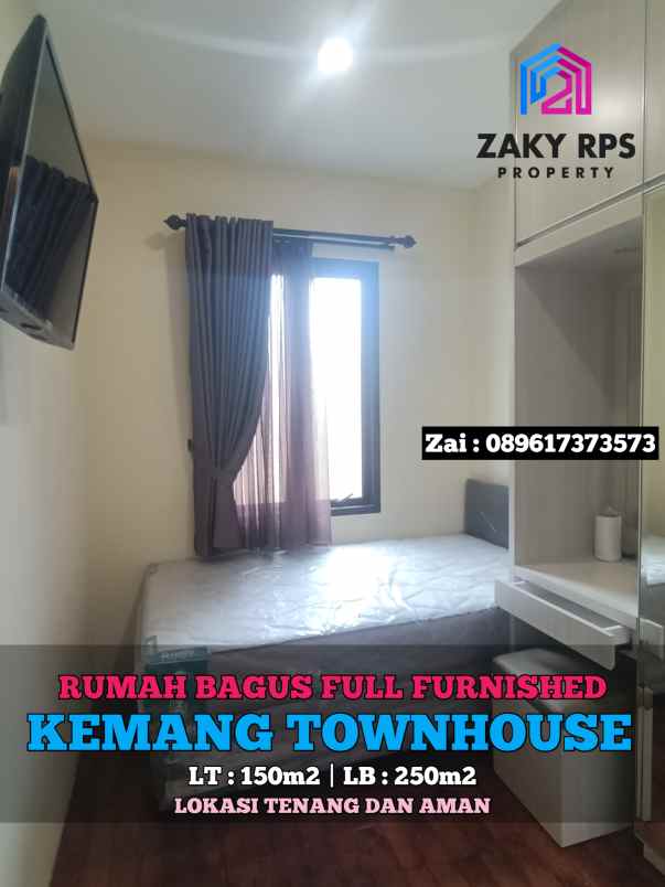 dijual rumah jalan kemang