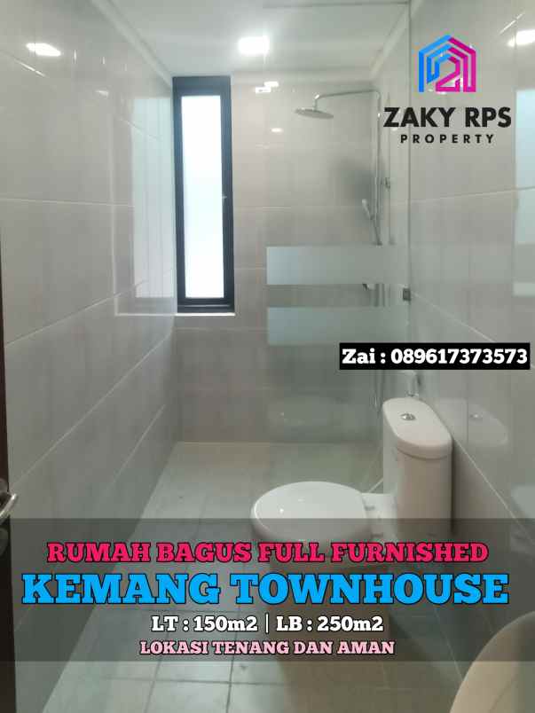 dijual rumah jalan kemang