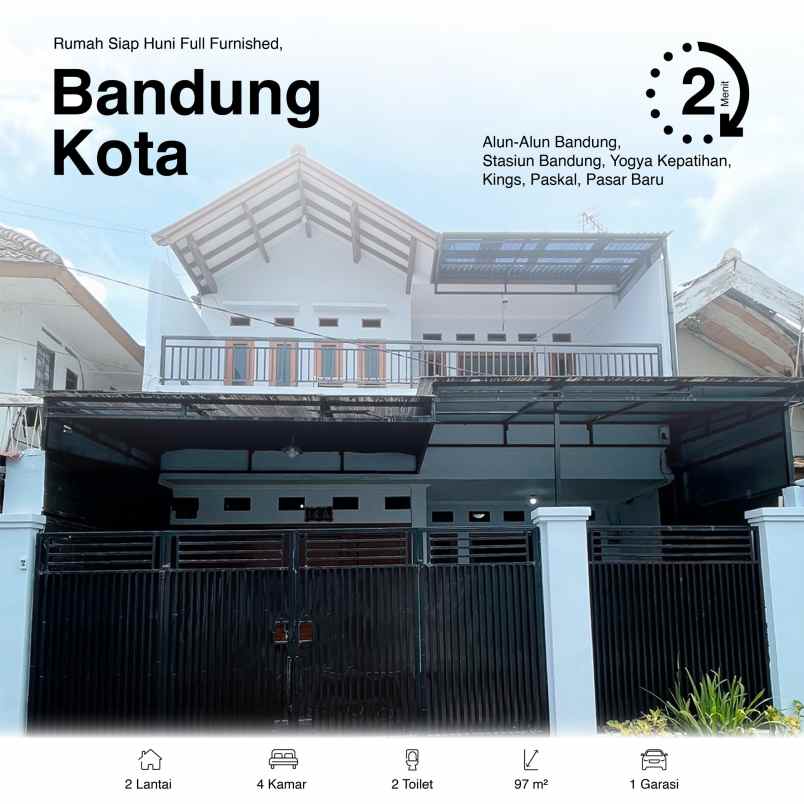 dijual rumah jalan pamarset astanaanyar