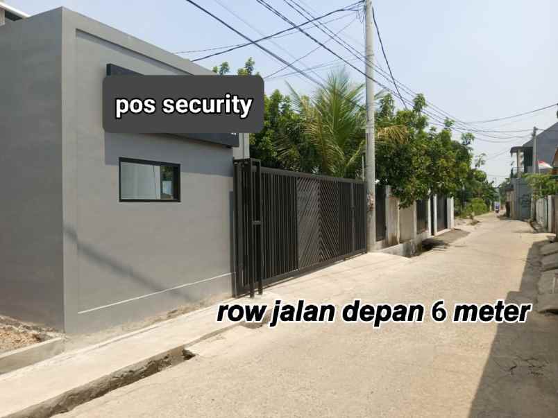 dijual rumah jalan raya kupu pasir