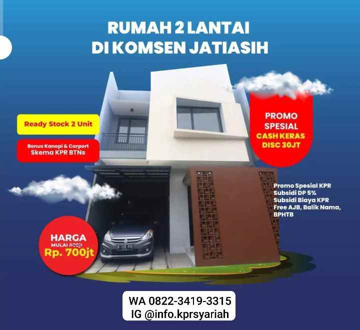 dijual rumah jatiasih