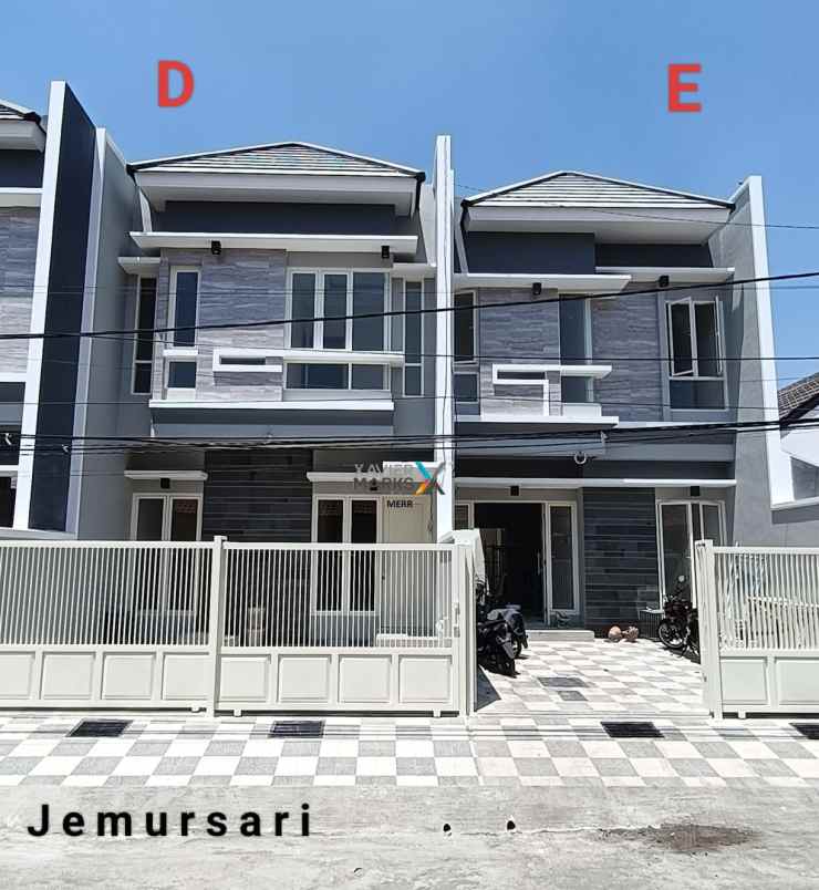 dijual rumah jemursari timur