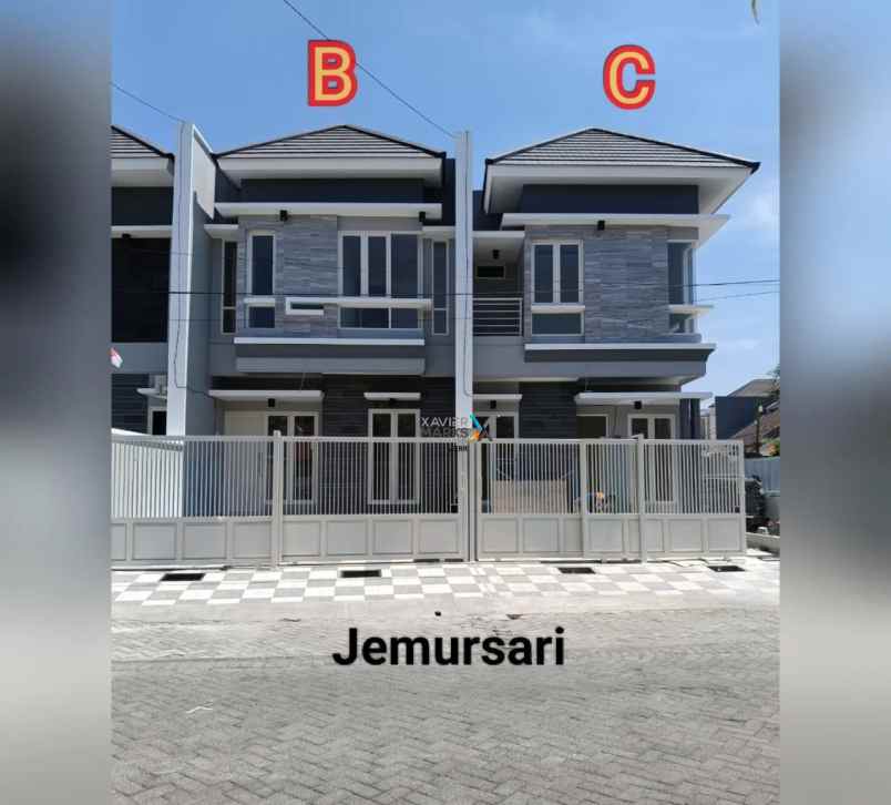 dijual rumah jemursari timur