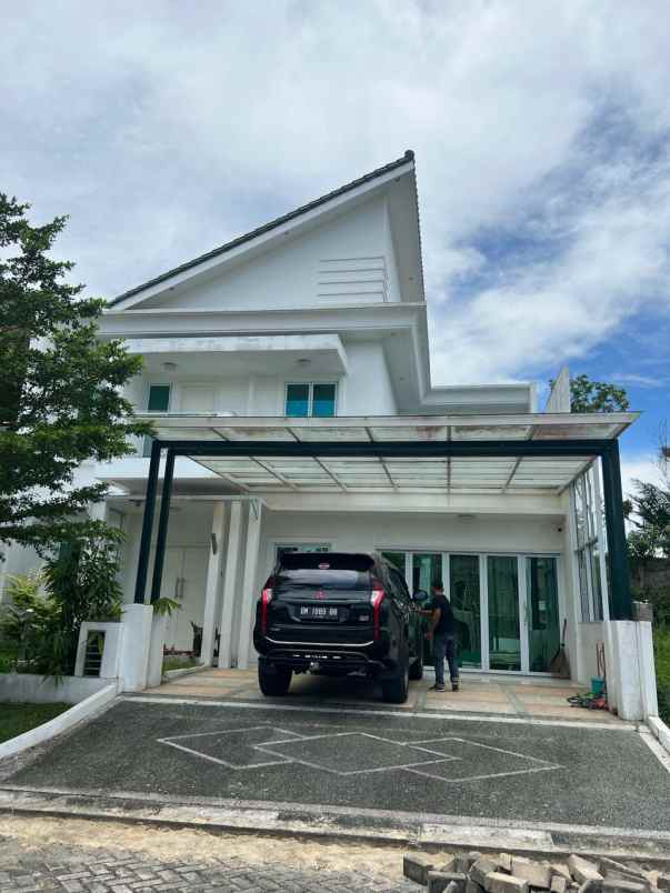 dijual rumah jl cemara gading pekanbaru