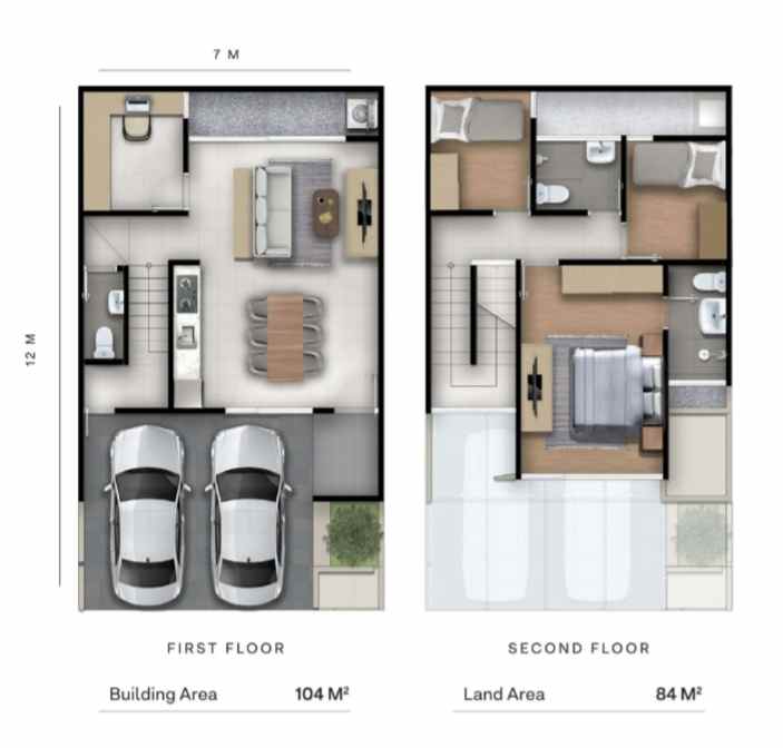 dijual rumah jl ciater barat