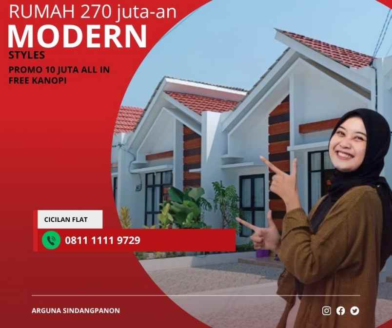 dijual rumah jl citeureup sindangpanon