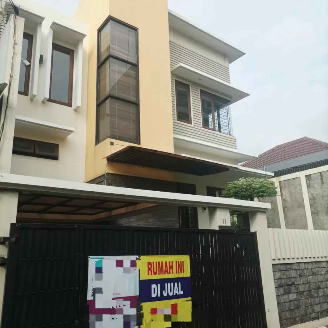 Rumah Mewah 3 Lantai Furnished Di Rawamangun Jakarta Timur