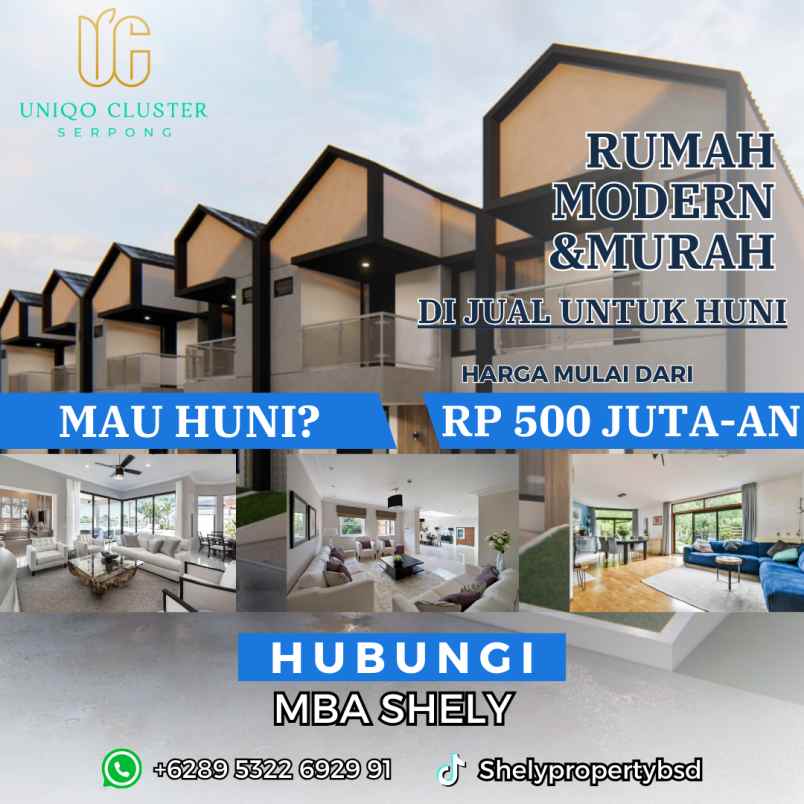 dijual rumah jl masjid buaran buaran