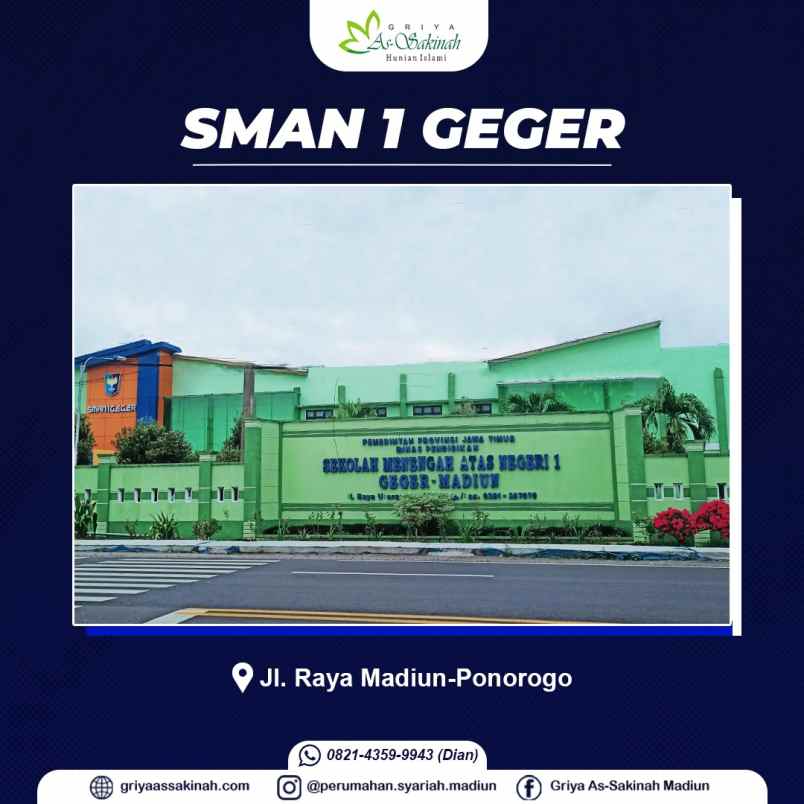 dijual rumah jl sunan ampel sumberejo