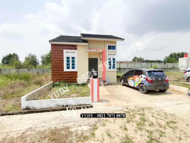 dijual rumah jl sungai kedukan rambutan