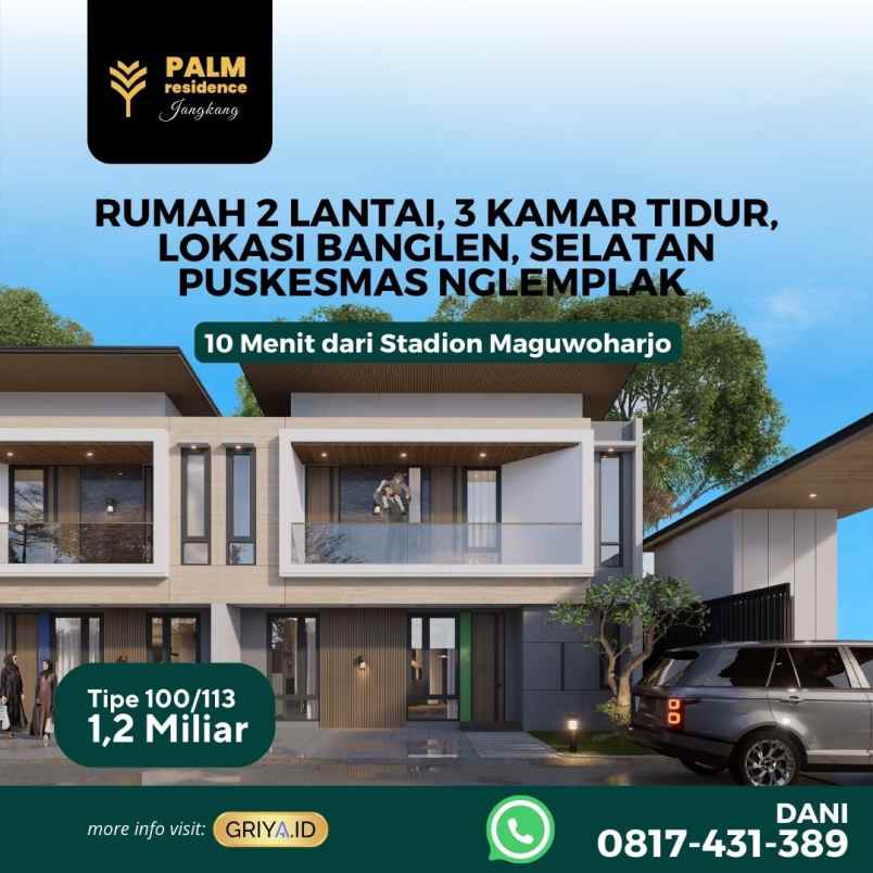 dijual rumah jl widodomartani jangkang