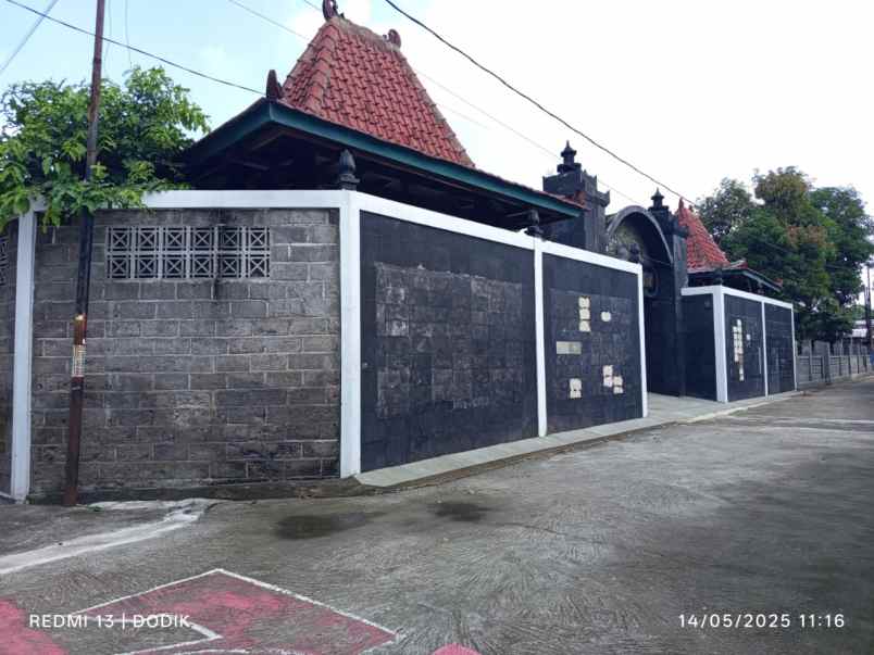 dijual rumah joglo jati di ngaran mlese trucuk klaten